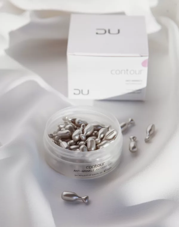 Kapsułki przeciwzmarszczkowe z Argireliną Lifting Drops Contour - obrazek 1